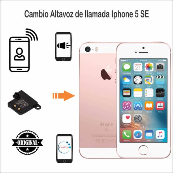 Cambiar auricular iPhone 5 SE