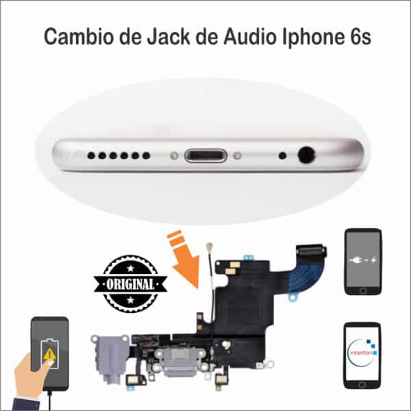Cambiar jack audio iPhone 6S