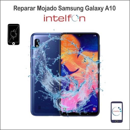 Reparar samsung Galaxy A10 mojado